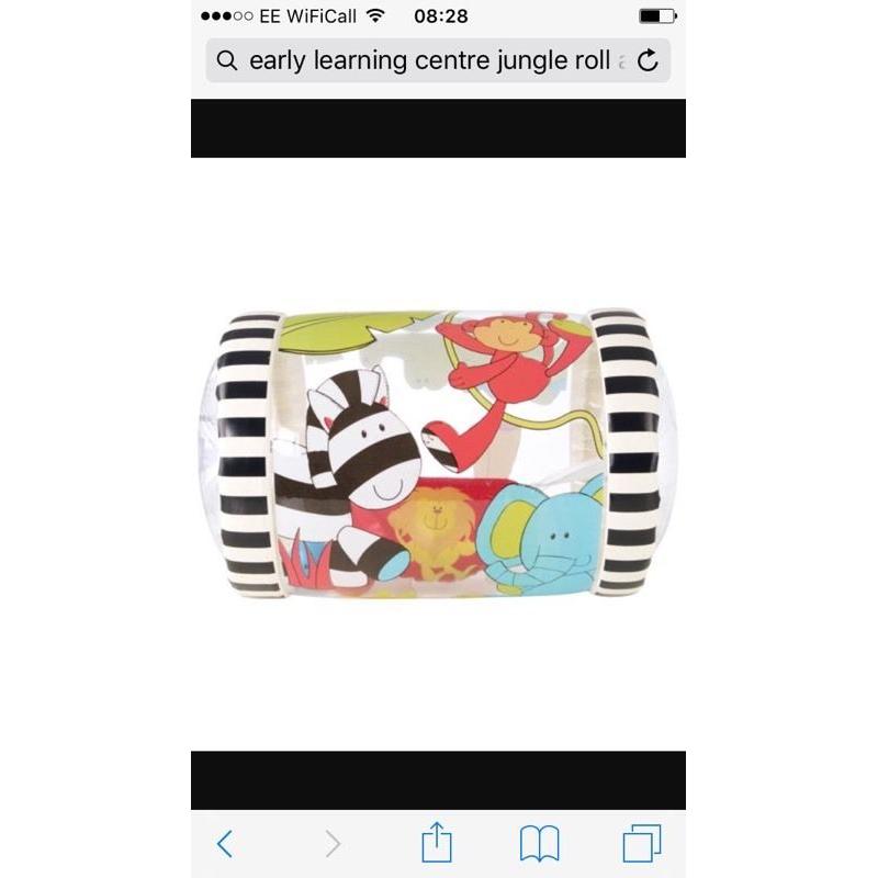 Fisher price play panel and early learning centre jungle roll around