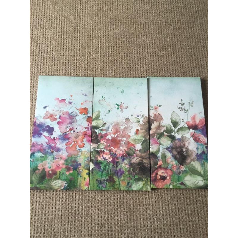 Lovely colourful canvas picture
