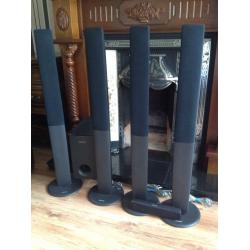Samsung Surround sound speakers.