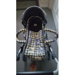 Molly Dolly Deluxe Dolls Pram used