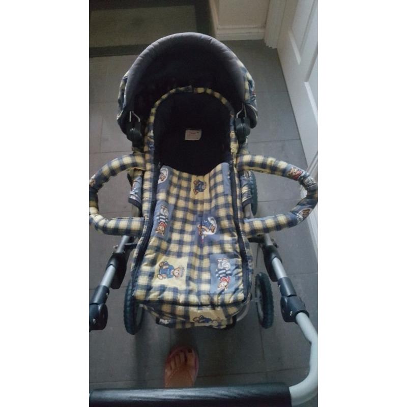 Molly Dolly Deluxe Dolls Pram used