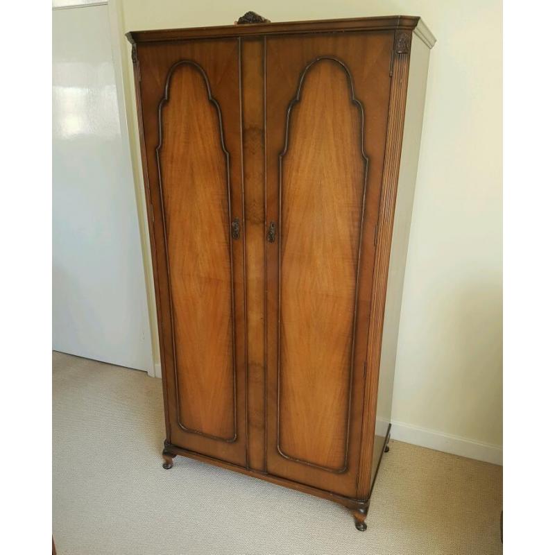 4 piece hard wood bedroom suite