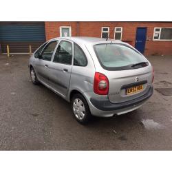 2003 Citroen xsara Picasso, starts and drives, MOT until 31st May, car located in Gravesend Kent, an