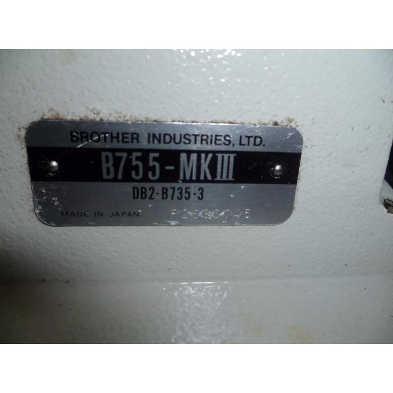 BROTHER Industrial lockstitch Machine Model MARK III