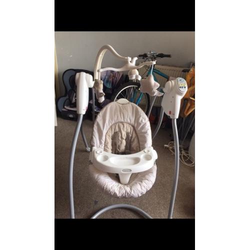 Baby swing