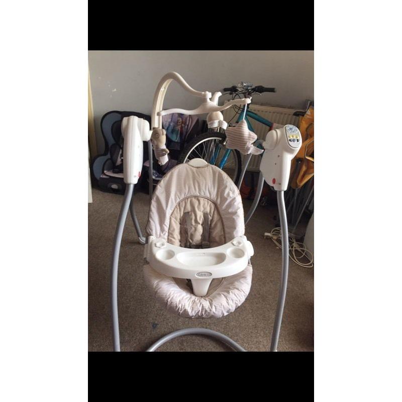 Baby swing