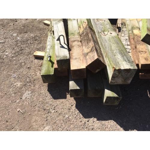6x3, 6x6, 8x8 fence posts