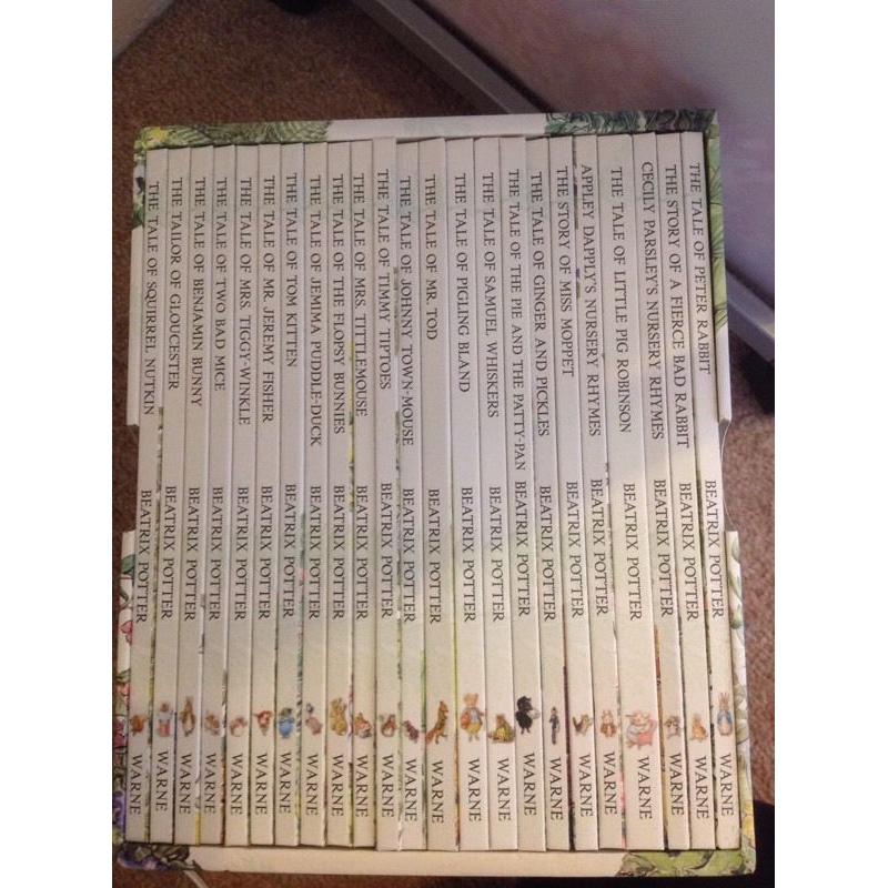 The Complete Peter Rabbit library (paperback)