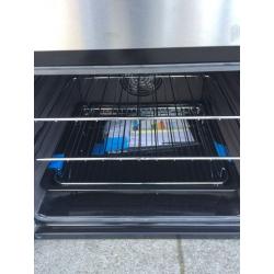 New zanussi ceramic electric cooker black