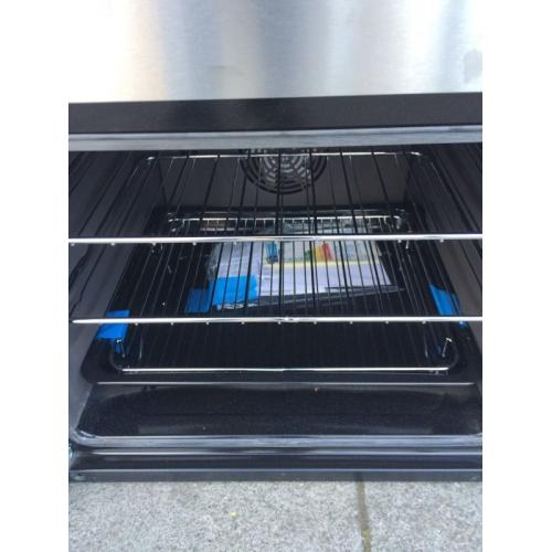 New zanussi ceramic electric cooker black