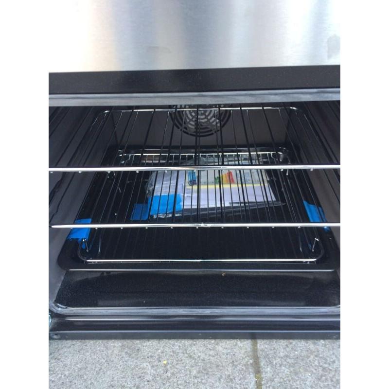New zanussi ceramic electric cooker black