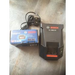 Bosch 18v battery 4Ah and quick charger new
