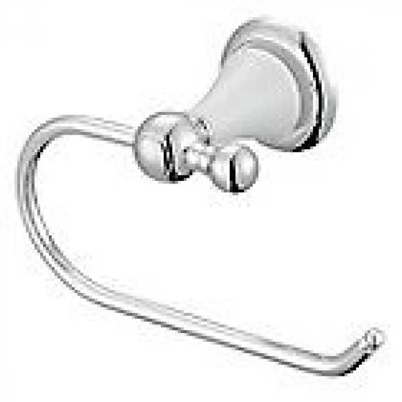 Cooke & Lewis Timeless Chrome Effect Toiler Roll Holder Used