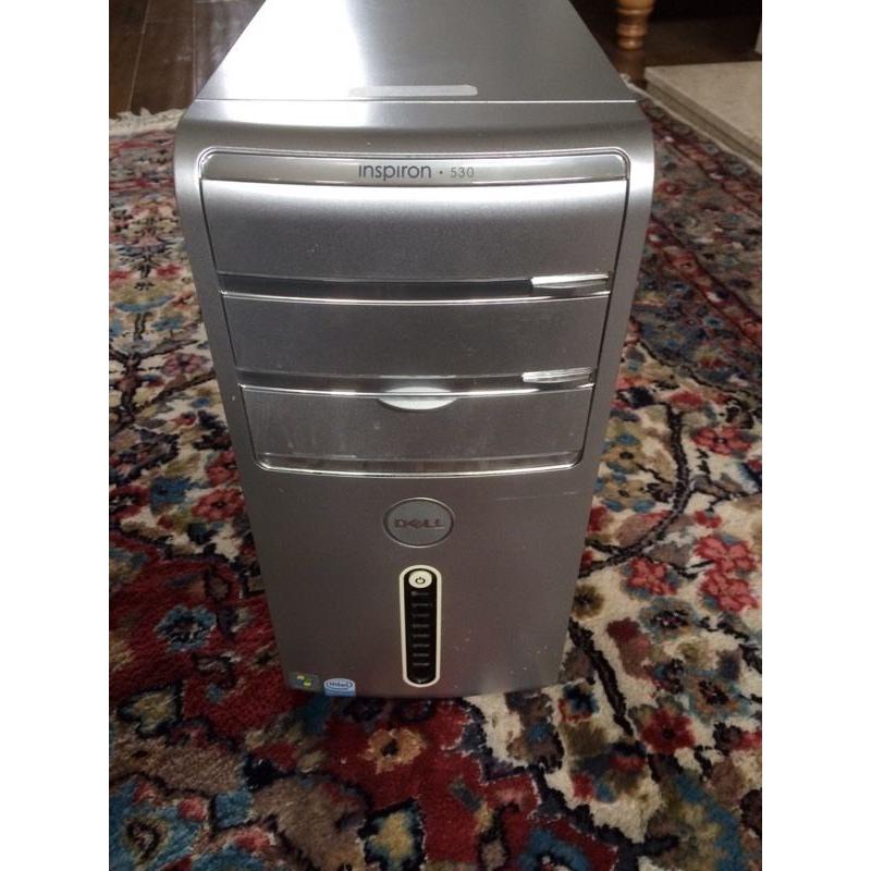 DELL Inspiron 530 Tower with key board and mouse