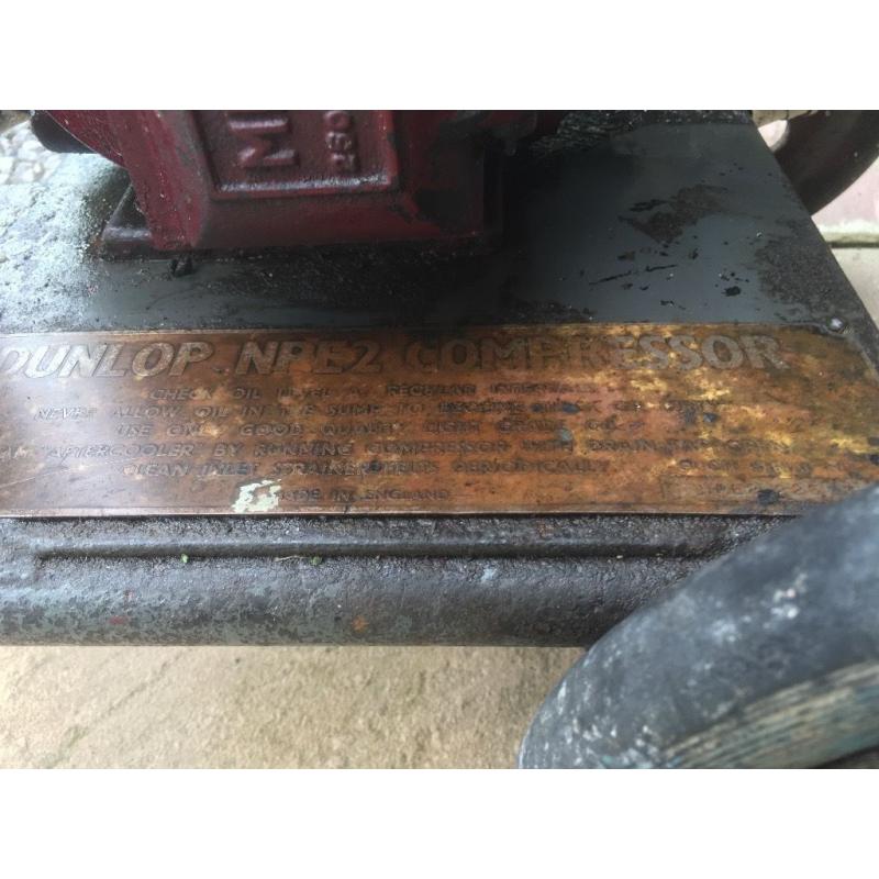 Dunlop NPE2 Compressor (60 plus years old)