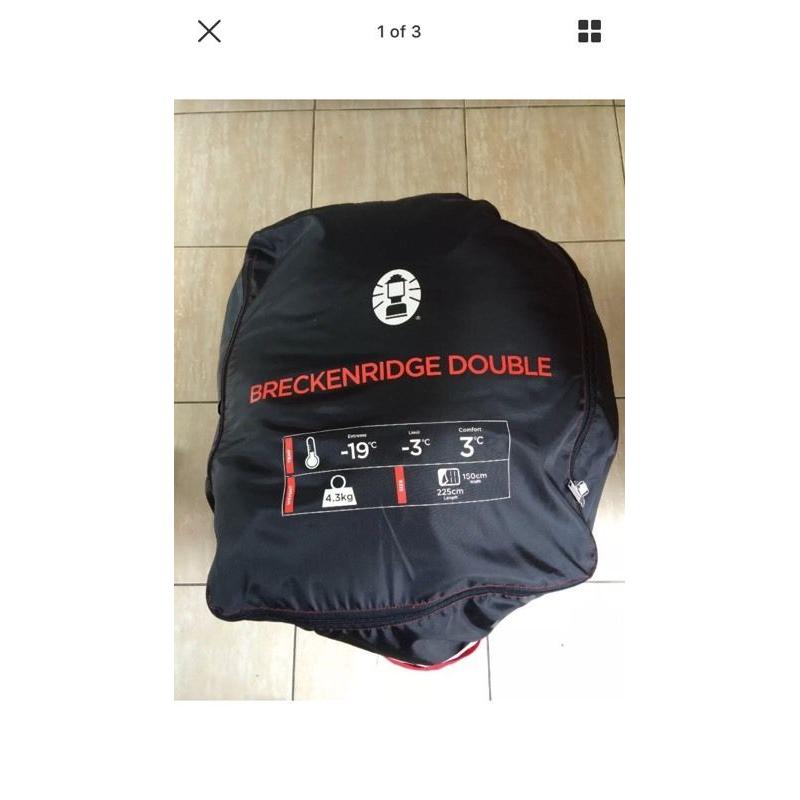 Breckenridge double sleeping bag (Coleman)