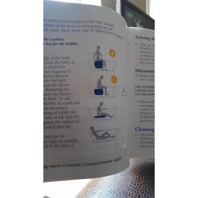 Bath seat aid