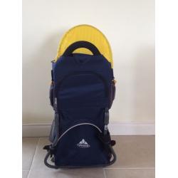 Vaude Jolly Comfort Baby Child Carrier Rucksack + Sun Canopy