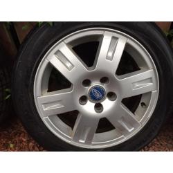 Ford Mondeo mk3 16" alloy wheels & tyres X 4