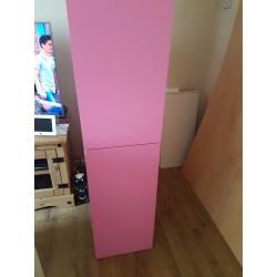 pink chest of drawers x2 please read ad