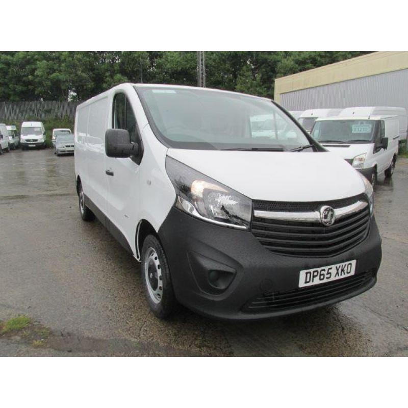 Vauxhall Vivaro 2900 LWB 1.6Cdti 115Ps H1 Van DIESEL MANUAL WHITE (2015)