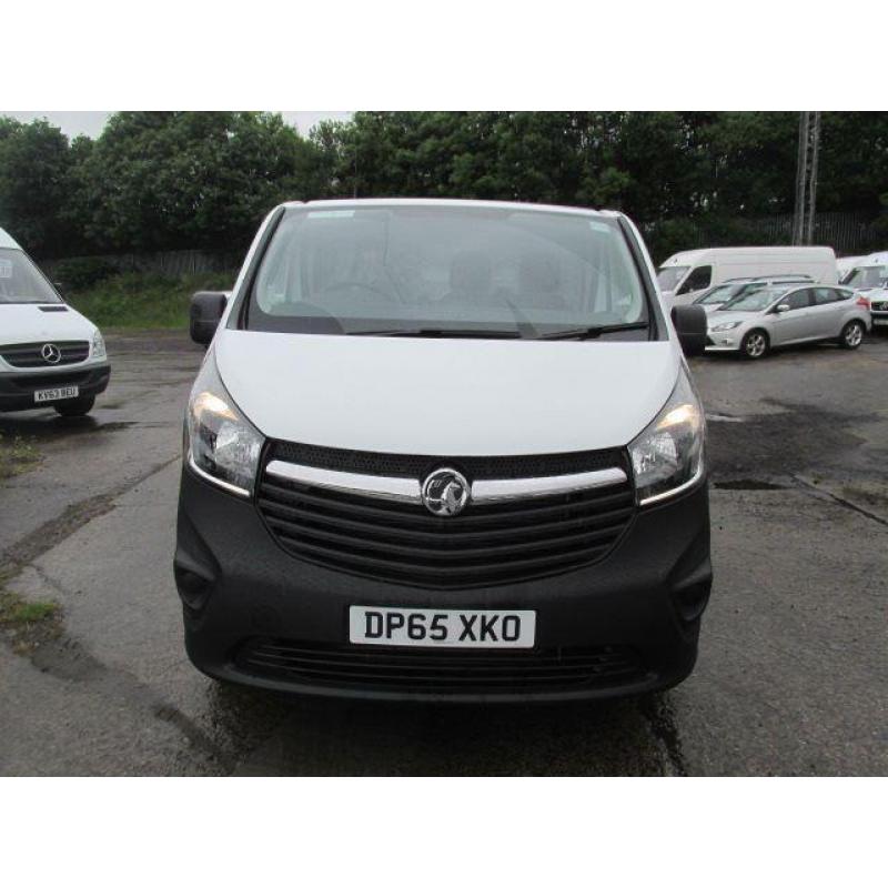 Vauxhall Vivaro 2900 LWB 1.6Cdti 115Ps H1 Van DIESEL MANUAL WHITE (2015)