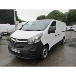 Vauxhall Vivaro 2900 LWB 1.6Cdti 115Ps H1 Van DIESEL MANUAL WHITE (2015)