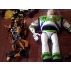 Collectable figures x 11..Iron Man..King Kong?..Woody..etc etc..