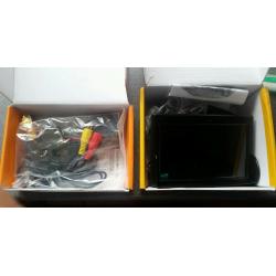Car rear view camera kit and monitor