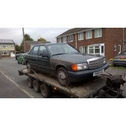 Wanted Mercedes 190D W201 190 2.0 2.5 manual diesel 200D 250D W124 200 250 300D breaking braking TD