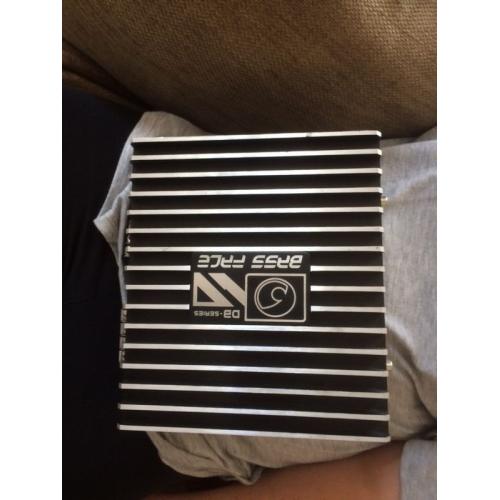 Bass face amp