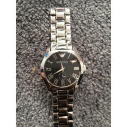 emporio Armani mens stainless steel watch