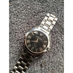 emporio Armani mens stainless steel watch