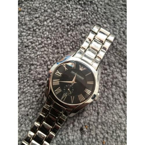 emporio Armani mens stainless steel watch