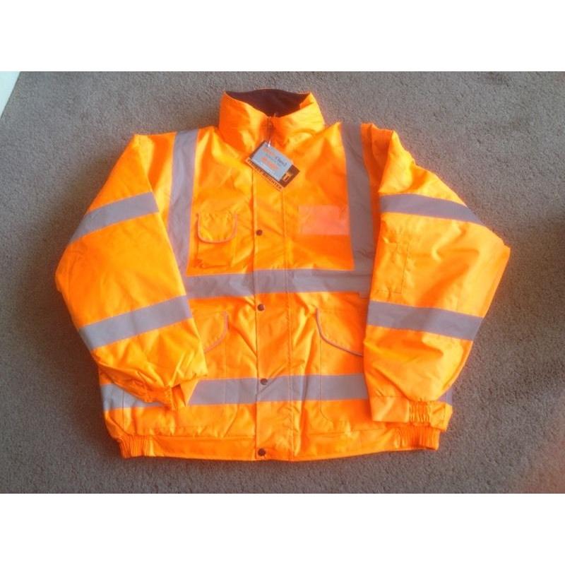 Hi vis bomber jacket 2XL