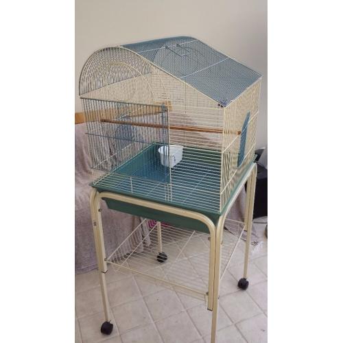 Large budgie/bird cage and stand - London SW16