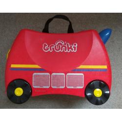 Trunki - Freddie the fire engine ride on suitcase