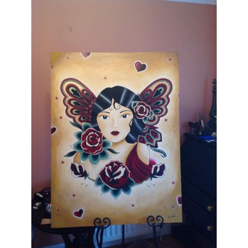 huge original tattoo art