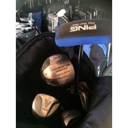 Ping Golf clubs and bag