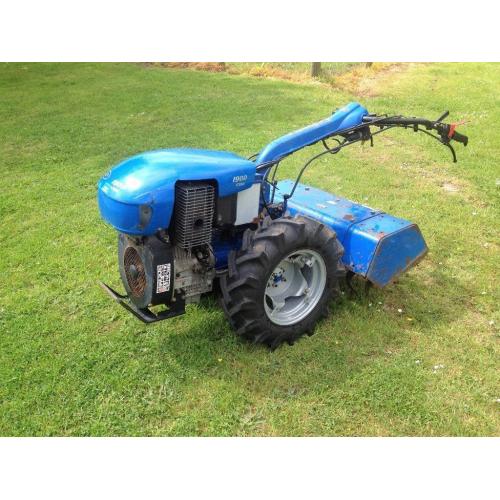 Rotavator, Rotovator- SEP Lombardini 12.2hp Walking Tractor- Diesel Electric Start