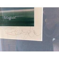 Signed Damon Hill Limited Edition Print