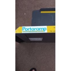 Scooter / Wheelchair Ramps. (1 x Portaramp & 1 x Plastic Wedge Ramp)