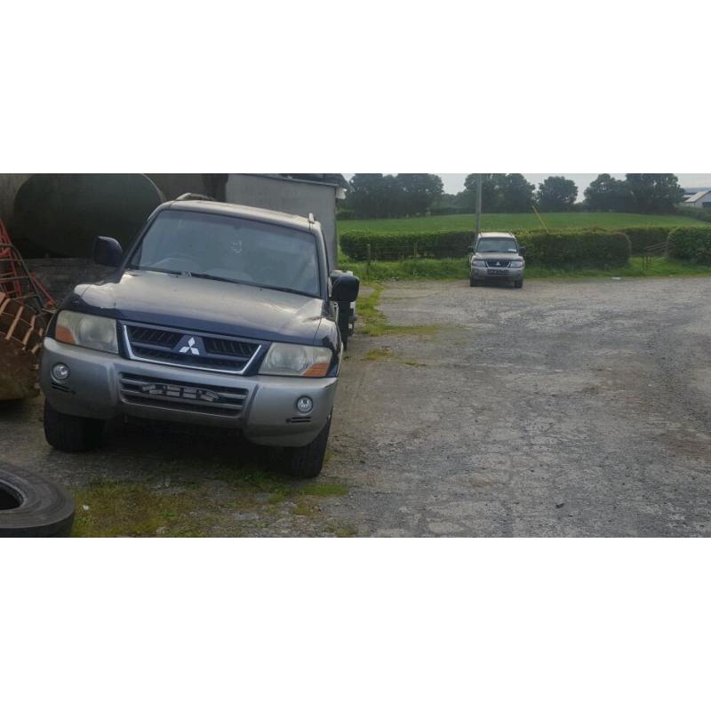 Mitsubishi shogun 3.2did ***BREAKING FOR PARTS