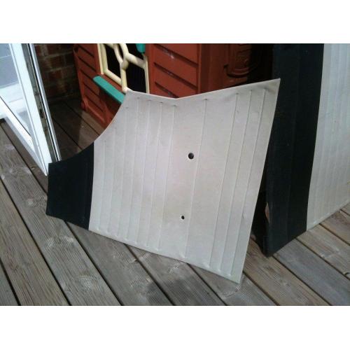 Early Bay VW Devon interior trim panels, 3 of.