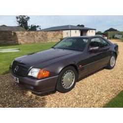1990 MERCEDES-BENZ SL 5.0 500 SL 2D AUTO 231 BHP