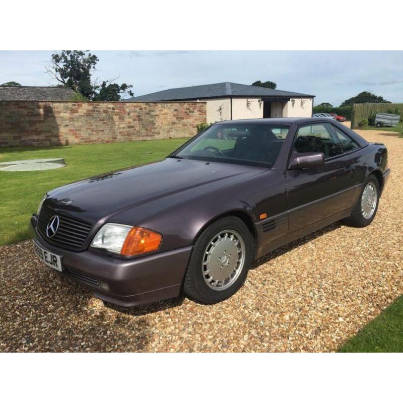 1990 MERCEDES-BENZ SL 5.0 500 SL 2D AUTO 231 BHP