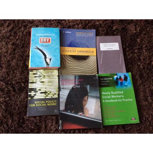 X6 social work books