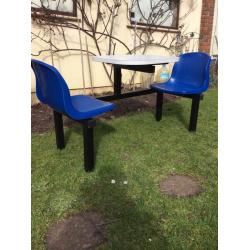 NEW - Freestanding 2 Seater DINER / CANTEEN Unit - Heavy Duty