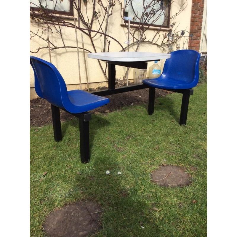 NEW - Freestanding 2 Seater DINER / CANTEEN Unit - Heavy Duty