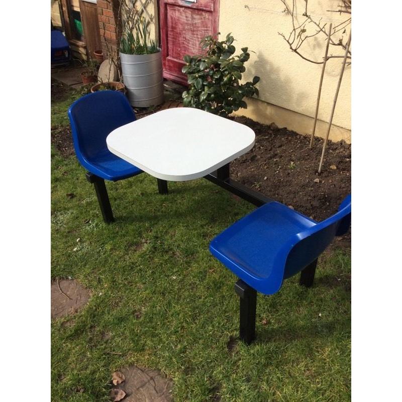 NEW - Freestanding 2 Seater DINER / CANTEEN Unit - Heavy Duty